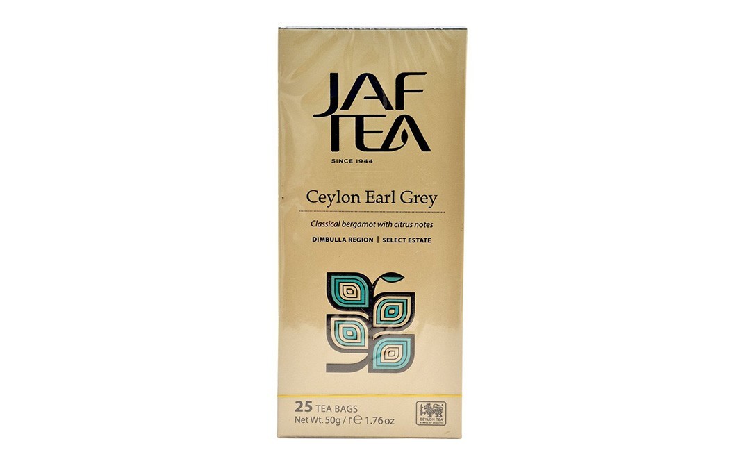 JAF Tea Ceylon Earl Grey Tea    Box  25 pcs